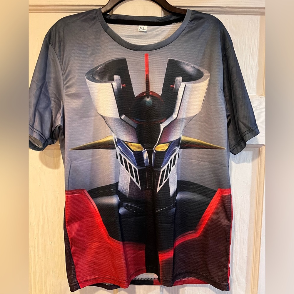 Mazinger Z T-shirt.  jersey material